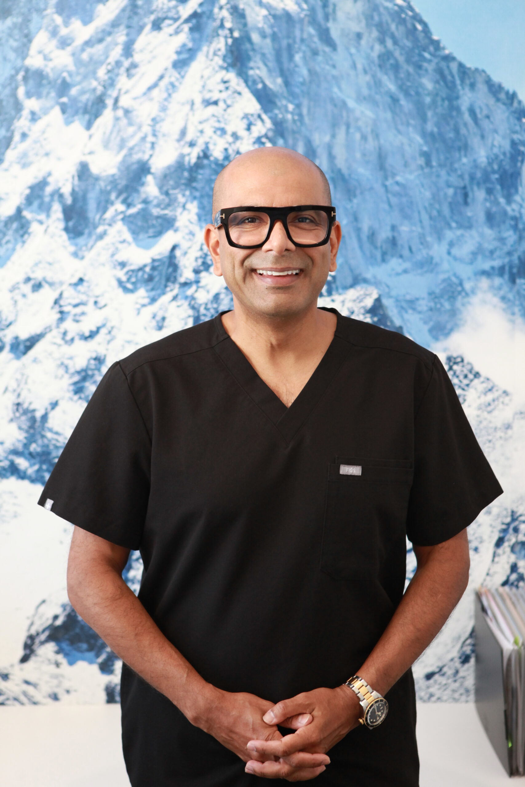 Dr Brin Pandey - Principal Dentist and Owner Portrait Shot